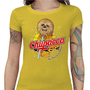 T-shirt Geekette - Chupacca - Couleur Jaune - Taille S