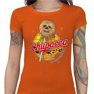 T-shirt Geekette - Chupacca - Couleur Orange - Taille S