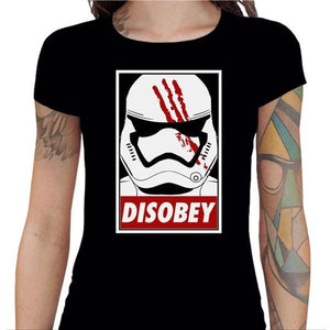 T-shirt Geekette - Disobey - Couleur Noir - Taille S
