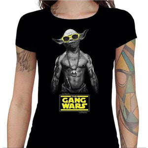 T-shirt Geekette - Gang Wars - Couleur Noir - Taille S