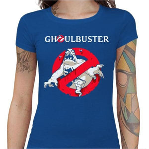 T-shirt Geekette - Ghoulbuster - Couleur Bleu Royal - Taille S