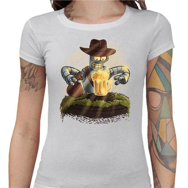 T-shirt Geekette - Indiana Bender