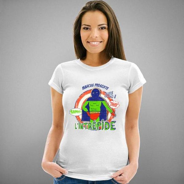 T-shirt Geekette - Intrépide