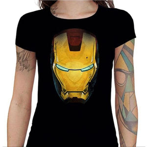 T-shirt Geekette - Iron Man - Couleur Noir - Taille S