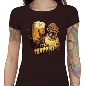 T-shirt Geekette - It's a Trappist - Ackbar - Couleur Chocolat - Taille S