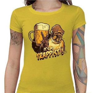 T-shirt Geekette - It's a Trappist - Ackbar - Couleur Jaune - Taille S