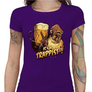 T-shirt Geekette - It's a Trappist - Ackbar - Couleur Violet - Taille S