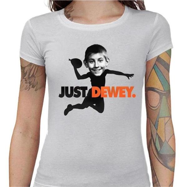 T-shirt Geekette - Just Dewey
