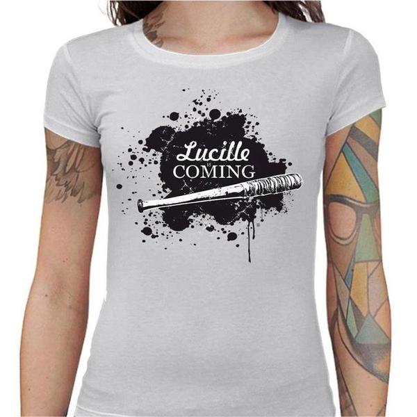 T-shirt Geekette - Lucille is Coming