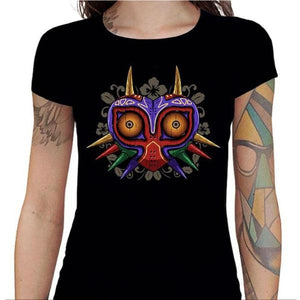 T-shirt Geekette - Majora's Art - Couleur Noir - Taille S