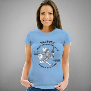 T-shirt Geekette - Meuporg - Couleur Ciel - Taille S