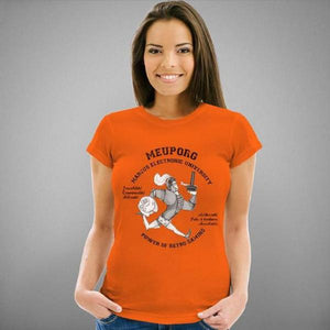 T-shirt Geekette - Meuporg - Couleur Orange - Taille S