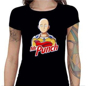 T-shirt Geekette - Mr Punch - Couleur Noir - Taille S