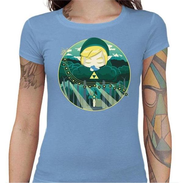 T-shirt Geekette - Ocarina Song
