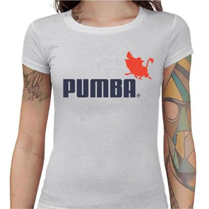 T-shirt Geekette - Pumba - Couleur Blanc - Taille S