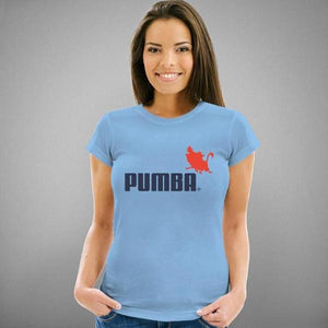 T-shirt Geekette - Pumba - Couleur Ciel - Taille S