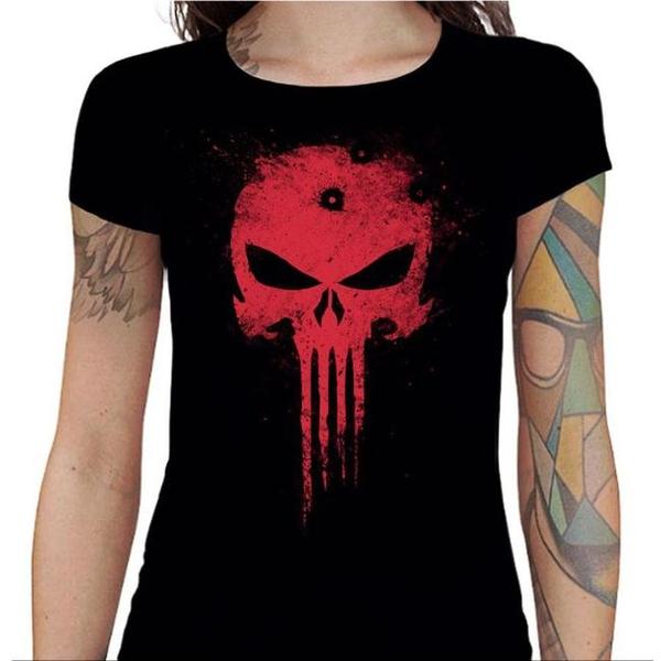 T-shirt Geekette - Punisher