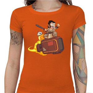 T-shirt Geekette - SangoRey - Couleur Orange - Taille S
