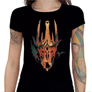 T-shirt Geekette - Sauron - Couleur Noir - Taille S