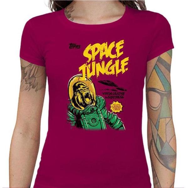 T-shirt Geekette - Space Jungle