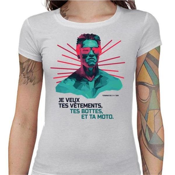 T-shirt Geekette - T800