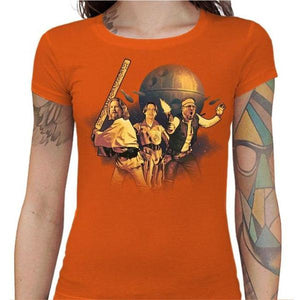 T-shirt Geekette - The Big Starwarski - Couleur Orange - Taille S