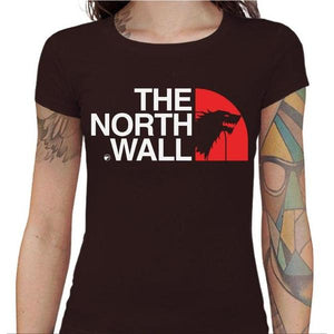 T-shirt Geekette - The North Wall - Couleur Chocolat - Taille S