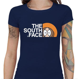 T-shirt Geekette - The south Face - Couleur Bleu Nuit - Taille S
