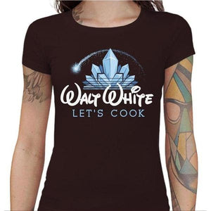 T-shirt Geekette - Walt White - Couleur Chocolat - Taille S