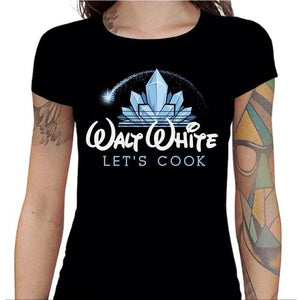T-shirt Geekette - Walt White - Couleur Noir - Taille S