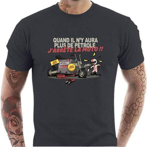 T shirt Motard homme - Electrique - Couleur Gris Foncé - Taille S