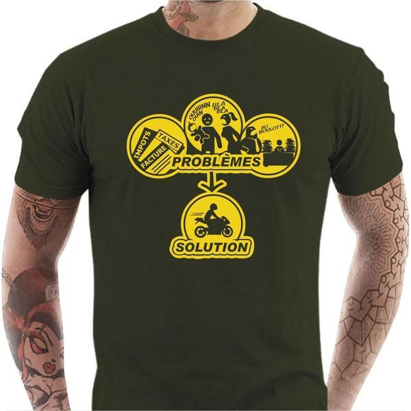 T shirt Motard homme - Solution !