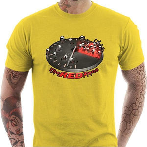 T shirt Motard homme - The Red Zone - Couleur Jaune - Taille S