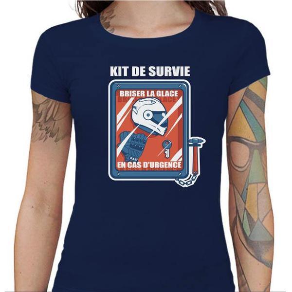 T shirt Motarde - Kit de survie du motard