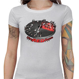 T shirt Motarde - The Red Zone - Couleur Blanc - Taille S