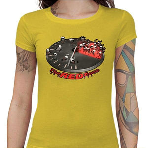 T shirt Motarde - The Red Zone - Couleur Jaune - Taille S