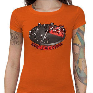 T shirt Motarde - The Red Zone - Couleur Orange - Taille S