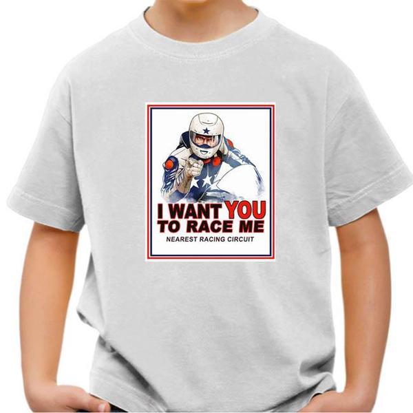 T shirt Moto Enfant - I Want You