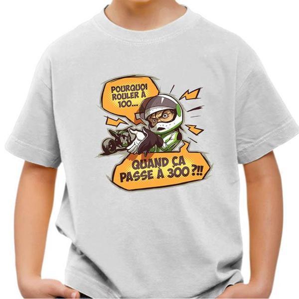 T shirt Moto Enfant - Mais pourquoi ?!