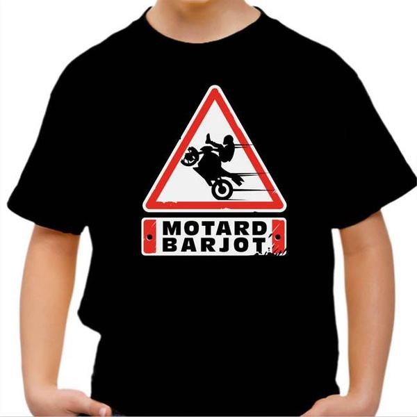 T shirt Moto Enfant - Motard Barjo