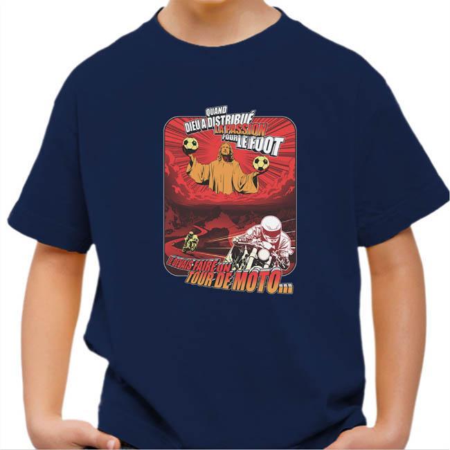 T shirt Moto Enfant - Passion