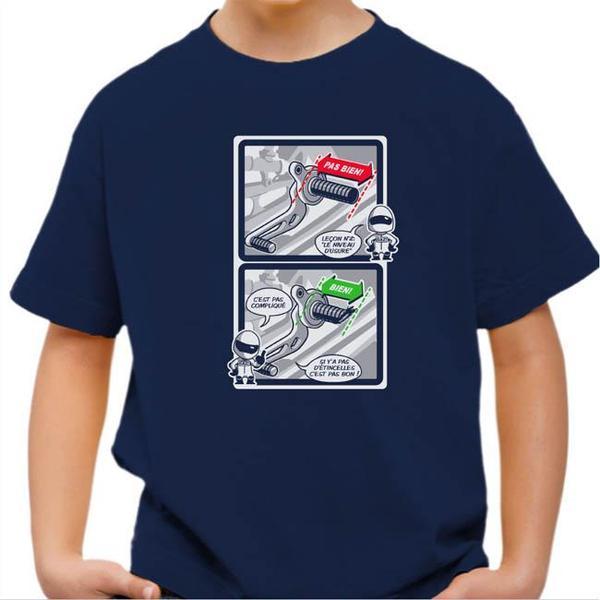 T shirt Moto Enfant - Pièce d'usure
