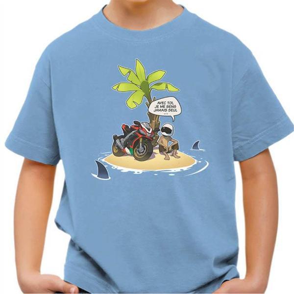 T shirt Moto Enfant - Robinson Gaazoé