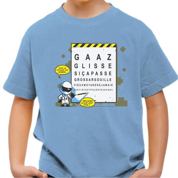 T-shirt Enfant Blanc Inspecteur gadget