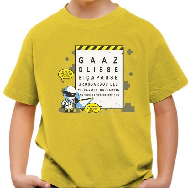 T-shirt Enfant Blanc Inspecteur gadget