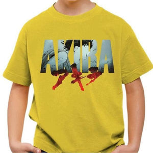 T-shirt enfant geek - AKIRA - Couleur Jaune - Taille 4 ans