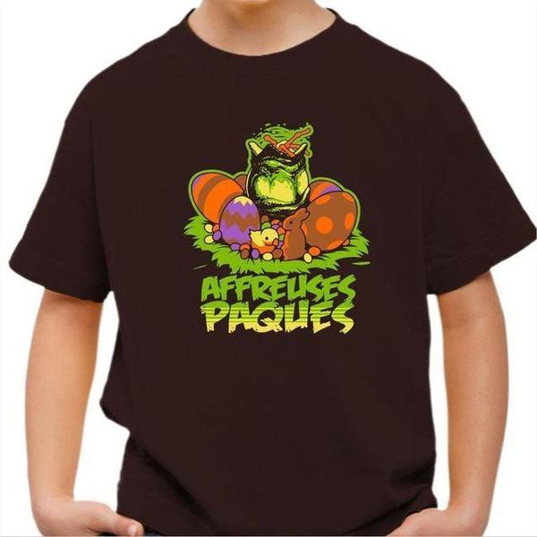 T-shirt enfant geek - Affreuses Pâques