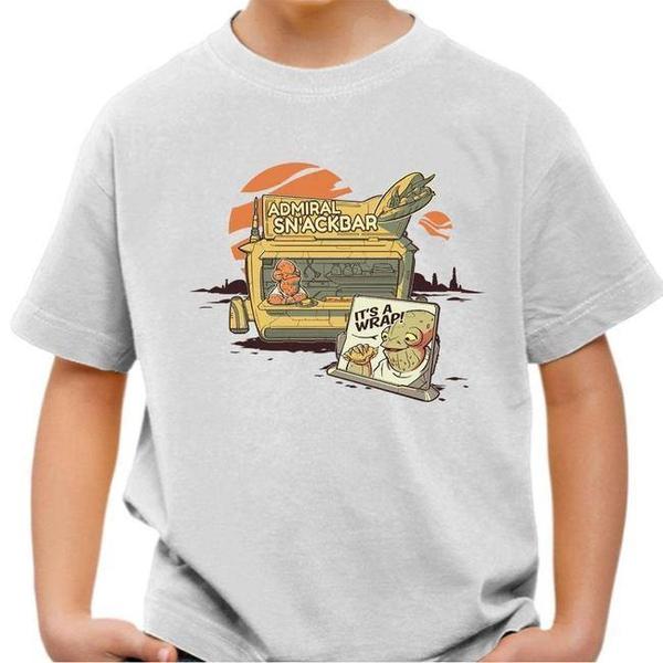 T-shirt enfant geek - Amiral Snackbar