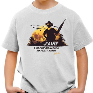 T-shirt enfant geek - Apocalypse Now - Réplique - Couleur Blanc - Taille 4 ans