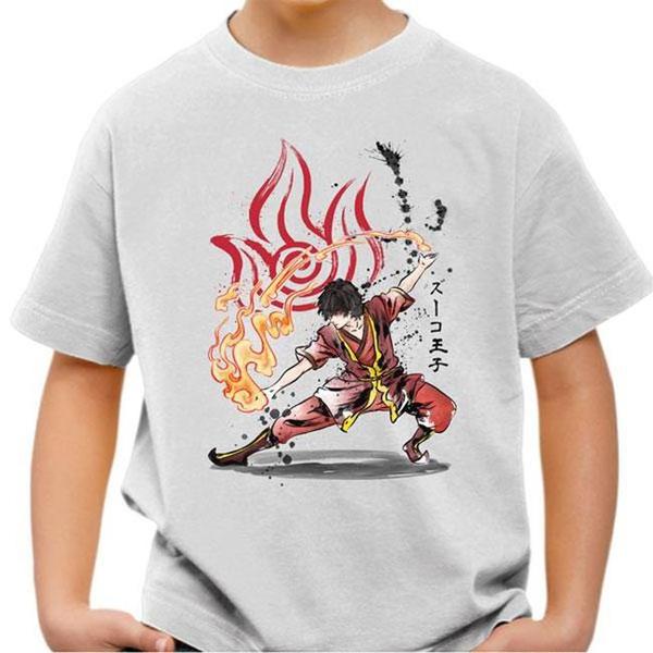 T-shirt enfant geek - Avatar - Fire Nation